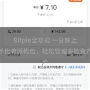 Bitpie全功能 一分钟上手比特派钱包，轻松管理多链资产