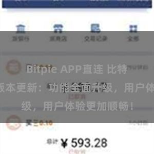 Bitpie APP直连 比特派钱包最新版本更新：功能全面升级，用户体验更加顺畅！